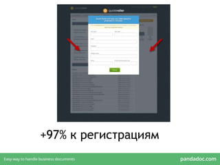 +97% к регистрациям
 