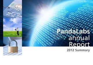 PandaLabs
   annual
   Report
  2012 Summary
 