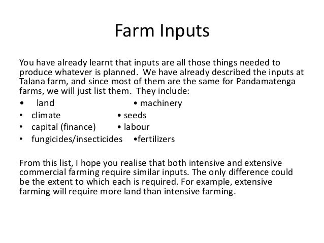 Pandamatenga Case Study