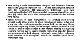 Pandangan Gereja Tentang Hidup Setelah Kematian Ppt Pandangan Gereja Tentang Hidup Setelah Kematian Ppt