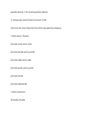 Python libraries:summury of pandas :Pandas.docx