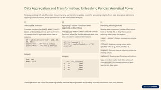 pandas from beginning to advance level.. | PPTX