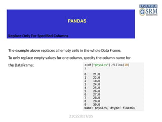 Comprehensive Guide to Data Analysis and Cleaning with Pandas in Python ...