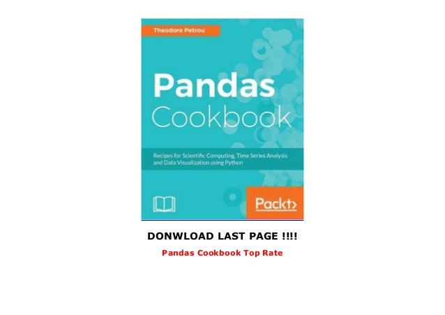 Pandas Cookbook Top Rate