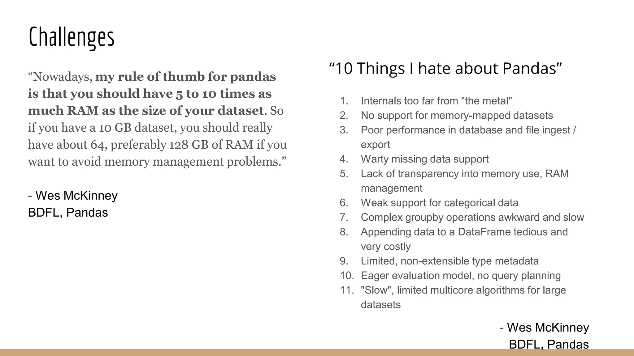Pandas data transformational data structure patterns and challenges ...