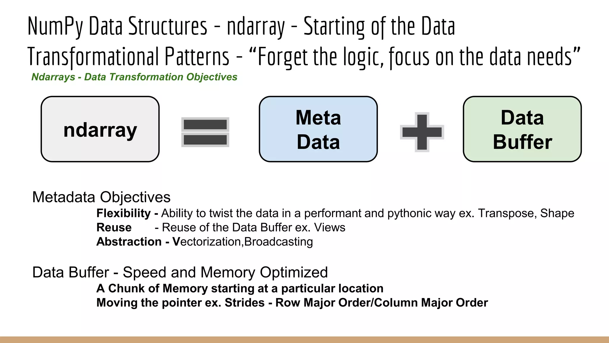 Pandas data transformational data structure patterns and challenges ...