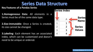 Comprehensive Guide to Python Pandas Series for Data Analysis | PDF