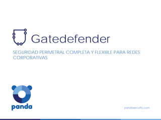 Gatedefender
SEGURIDAD PERIMETRAL COMPLETA Y FLEXIBLE PARA REDES
CORPORATIVAS
 