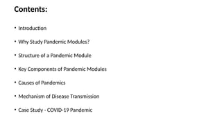 Pandemic module and its important by nitin.pptx