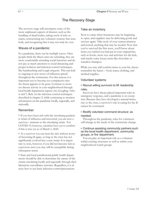 Pandemic Preparedness COVID-19 Update – Citizens Guide