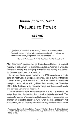 The Untold Story of Alan Greenspan | PDF