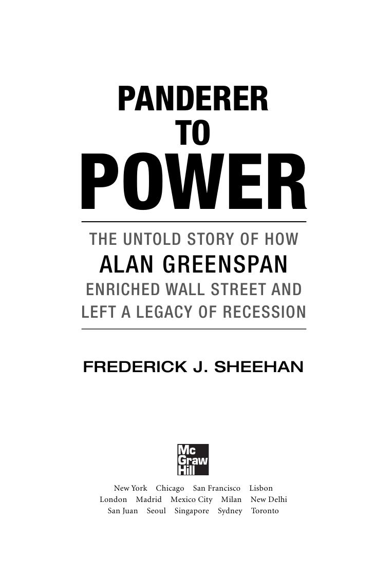 The Untold Story Of Alan Greenspan