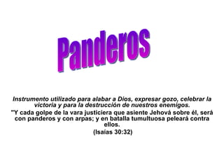 Panderos PPT
