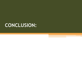 CONCLUSION:
 