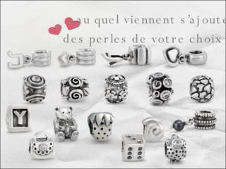 … au quel viennent s’ajouter des perles de votre choix !