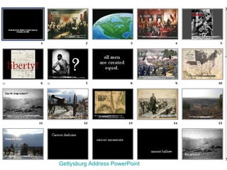 Gettysburg Address PowerPoint   
