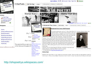http://shspoetrya.wikispaces.com/ 