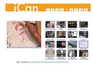PSA:  “Parents”  http://www.sfett.com/html_movie/Ican5/parents.html 