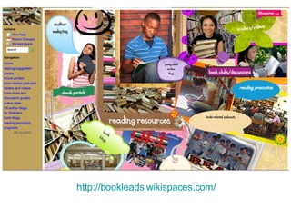 http://bookleads.wikispaces.com/ 