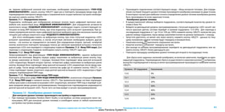 4140 Руководство по эксплуатацииОхранно-сервисная система Pandora DX-50s
не, заранее выбранной кнопкой или кнопками, необходимо запрограммировать «ПИН-КОД
ИММОБИЛАЙЗЕРА», нажать кнопку «VALET» один раз и повторить процедуру ввода кода. Для
подтверждения повторного ввода кода и сохранения всех осуществлённых настроек необходи-
мо ещё раз нажать кнопку «VALET».
Уровень 11.1 - Определение кнопок:
Подуровень необходим для отображения активных кнопок через цифровой протокол авто-
мобиля или аналоговый вход «КОДОВЫЙ ИММОБИЛАЙЗЕР». Для определения активности
аналогового входа «КОДОВЫЙ ИММОБИЛАЙЗЕР» необходимо подать соответствующий по-
тенциал на вход (INP) базового блока, при этом индикатор «LED» вспыхнет оранжевым. При ус-
ловии определения кнопок через цифровой протокол выберите одну или несколько кнопок (до
четырёх) для набора секретного кода «КОДОВОГО ИММОБИЛАЙЗЕРА».
Для этого необходимо нажать на выбранную кнопку, при этом статусный индикатор «LED»
вспыхнет оранжевым свечением, в случае отсутствия свечения необходимо выбрать другую
кнопку – эта кнопка не определяется системой. Для определения второй, третьей, четвёртой
кнопки аналогично повторите процедуру поиска до свечения оранжевой вспышки статусного
индикатора «LED» или перейдите к следующему подменю (Уровень 11.2 - Ввод ПИН-кода). Для
перехода к следующему подменю необходимо нажать кнопку «VALET» один раз.
Уровень 11.2 - Ввод ПИН-кода:
Запрограммируйте код деактивации «ПИН-КОДА ИММОБИЛАЙЗЕРА», заранее выбранной
кнопкой или кнопками. Введите первую цифру нажатиями на выбранную ранее кнопку (пау-
за между нажатиями не более 1 секунды), базовый блок подтвердит ввод красной вспышкой
«LED»-индикатора. Введите вторую (третью, четвертую) цифру нажатиями на выбранную ранее
кнопку, базовый блок подтвердит ввод красной вспышкой «LED»-индикатора после ввода каж-
дой из цифр. После ввода необходимого количества цифр (до 4) нажмите кнопку «VALET», си-
стема подтвердит прием секретного кода долгой красной вспышкой «LED»-индикатора и будет
ожидать подтверждения ПИН-кода.
Уровень 11.3 - Подтверждение ввода ПИН-кода:
Повторите набор всех цифр «ПИН-КОДА ИММОБИЛАЙЗЕРА», аналогично операции (Уровень
11.2 - Ввод ПИН-кода) и нажмите кнопку «VALET». При правильном вводе система подтвердит
набор красными и зелеными вспышками «LED»-индикатора, запомнит ПИН-код и перейдёт в ре-
жим ожидания ввода уровня программирования. Некорректное подтверждение индицируется
долгой красной вспышкой «LED». После чего система выйдет в начало программирования.
Уровень 12 – Калибровка уровня топлива
Для контроля уровня топлива произведите настройку и подключение:
•	 При помощи программы Pandora Alarm Studio, в настройках системы разрешите пункт (ис-
пользовать INP5 для контроля уровня топлива) и освободите канал от любой назначенной
настройки (настройка входов).
•	 Произведите подключение соответствующего входа - «Вход контроля топлива». Для опреде-
ления системой текущего уровня топлива произведите калибровку минимум по двум точкам.
В некоторых случаях для наиболее точного определения уровня топлива калибровка должна
быть произведена по всем заданным точкам.
Калибровка уровня топлива:
•	 В предоставленной таблице выберете подуровень, соответствующий количеству уровня то-
плива в баке (%).
•	 Войдите на двенадцатый уровень программирования, статусный индикатор «LED» начнёт све-
титься красным цветом, система перейдёт в нулевой подуровень 12-0 (0%). Для перехода в
последующие подуровни от 1 до 10 (от 10% до 100%) нажмите кнопку «VALET» количество раз,
равное номеру подуровня, паузы между нажатиями кнопки не должны превышать 1 секунду.
•	 Запустите двигатель, не менее чем через минуту, нажмите кнопку «VALET» - данные по теку-
щему положению уровня топлива будут переданы в базовый блок.
•	 Нажатием кнопки выполните сохранение настроек.
•	 Нажатие кнопки отменяет передачу настроек.
•	 Для выхода из режима программирования перейдите на двенадцатый подуровень или на-
жмите кнопку «VALET» более двенадцати раз.
•	 Повторите процедуру калибровки уровня топлива для второй и последующих точек.
Для сброса всех заданных значений калибровки, не включая зажигания, перейдите на один-
надцатый подуровень. Подтверждение сброса осуществляется нажатием кнопки на брелоке,
выход без подтверждения и выход из меню программирования производится нажатием кнопки
«VALET».
Уровень - № подуровня Назначение
12-0 0%
12-1 10%
12-2 20%
12-3 30%
12-4 40%
12-5 50%
12-6 60%
www.Pandora-System.ru
 