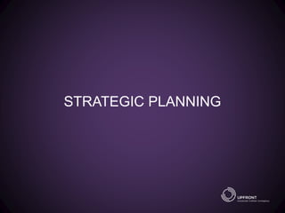 STRATEGIC PLANNING
 