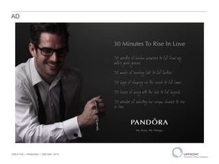 AD
CREATIVE | PANDORA | 29th MAY 2013
 