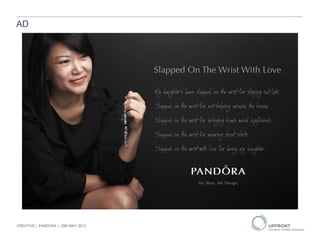 AD
CREATIVE | PANDORA | 29th MAY 2013
 