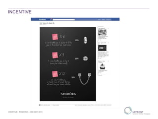 INCENTIVE
CREATIVE | PANDORA | 29th MAY 2013
 