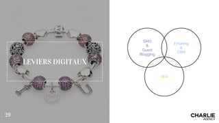 SEA
SMO
&
Guest
Blogging
Emailing
&
CRM
LEVIERS DIGITAUX
29
 