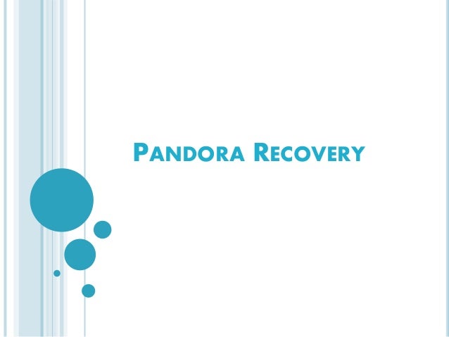 pandora recovery for android phones