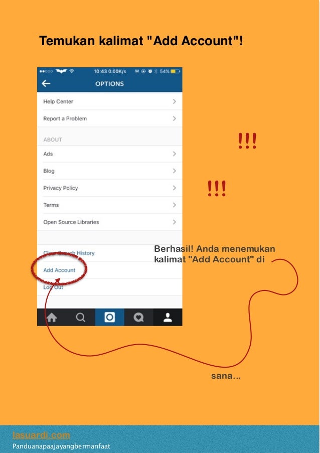 Panduan Memasang Dua Akun Instagram Iphone