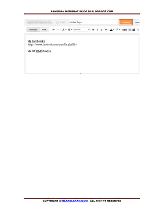 PANDUAN MEMBUAT BLOG DI BLOGSPOT.COM    




 
 
 
 
 
 
 
 
 
 
 




    COPYRIGHT @ BLAKBLAKAN.COM - ALL RIGHTS RESERVED
 