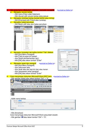 Panduan microsoft-office-word-2007-bagian-1 | PDF
