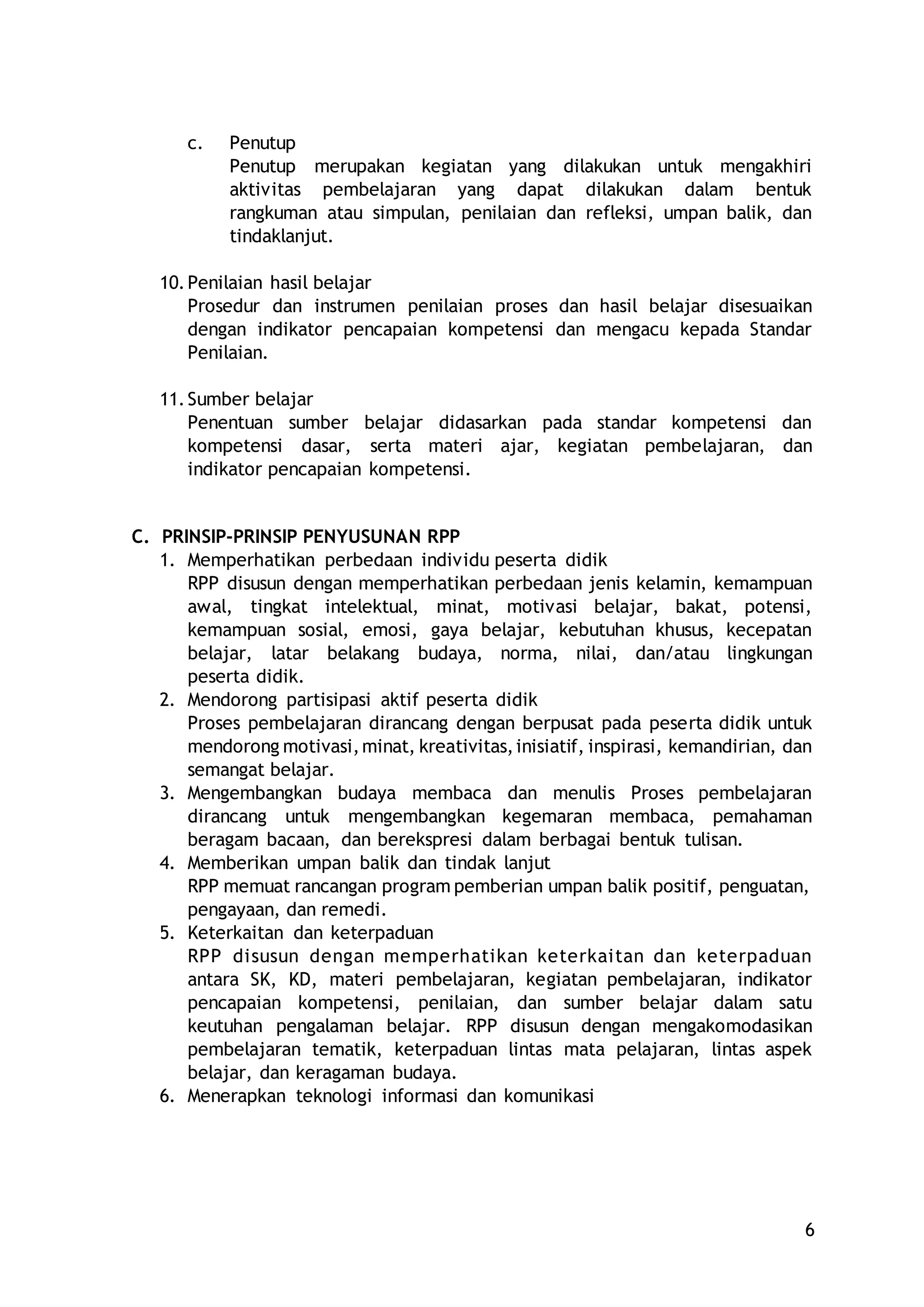 Panduan pengembangan-rpp | DOC
