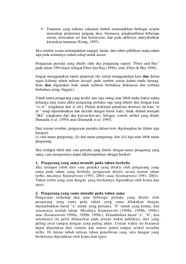 Contoh Penulisan Jurnal Di Daftar Pustaka - Dunia Sosial
