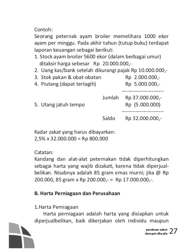 Panduan Zakat Dompet Dhuafa