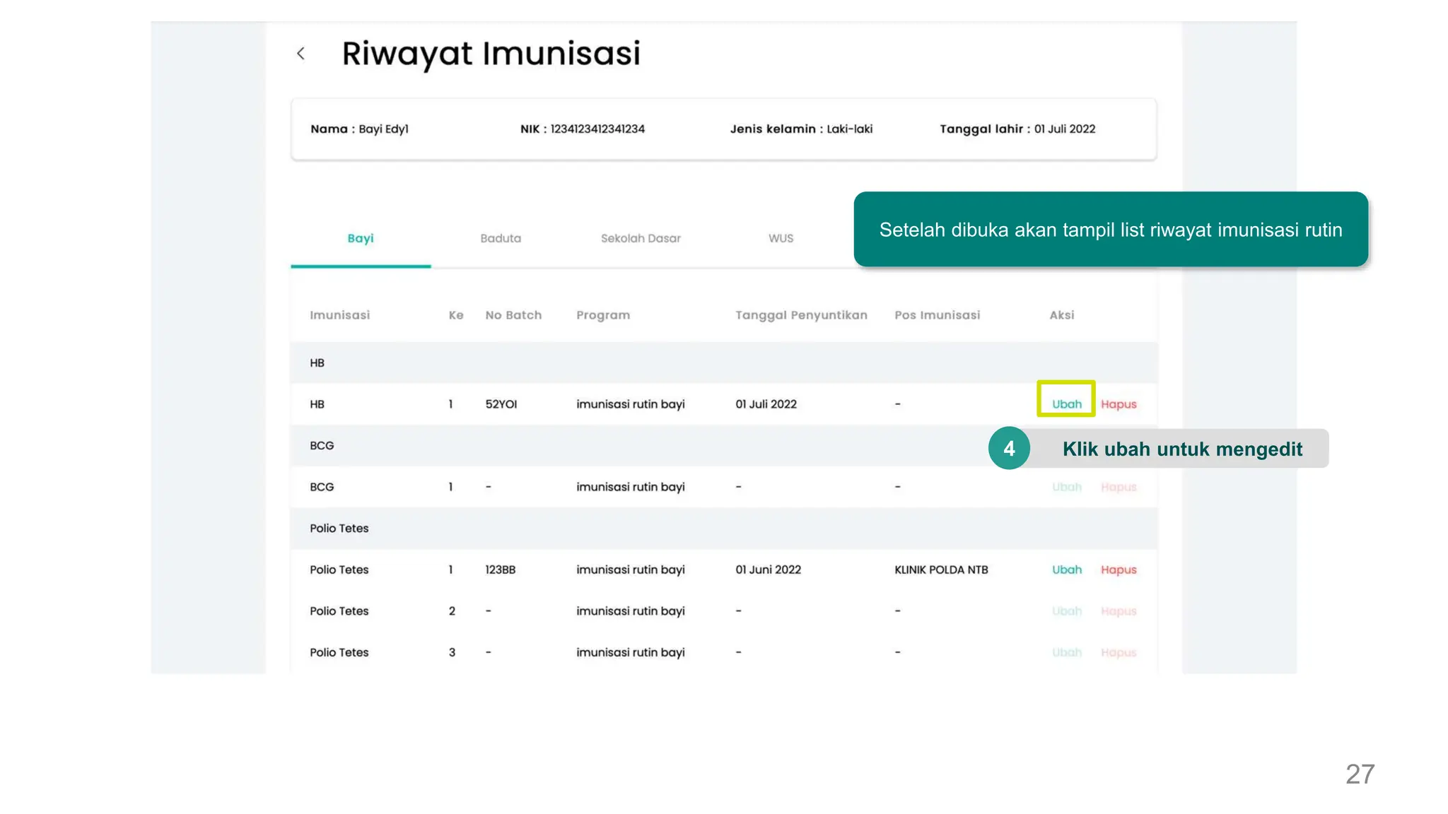 Panduan Aplikasi ASIK pengelola program imunisasi | PPTX