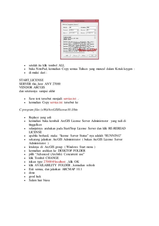 arcgis 10.3 license manager crack