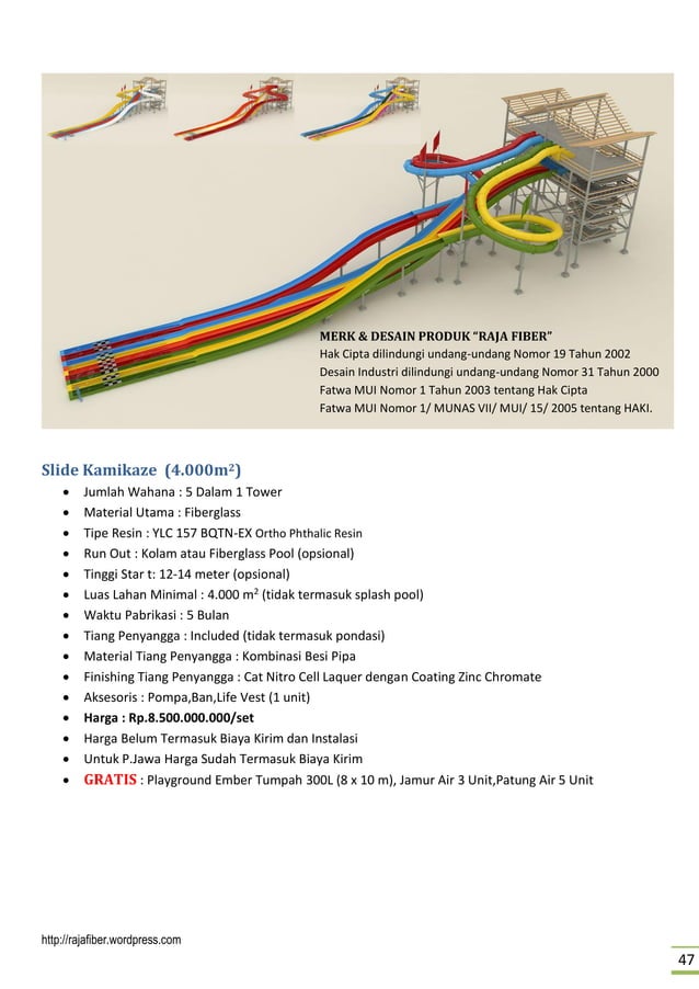 Panduan Berbisnis Waterpark Daftar Harga Dan Katalog Konsep Waterpark