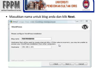 Masukkannamauntuk blog andadanklik Next.