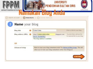 Namakan Blog Anda