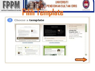 Pilih Template
