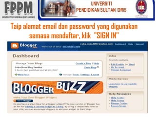 Taipalamat email dan password yang digunakansemasamendaftar, klik"SIGN IN" 