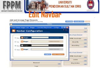 Edit Navbar