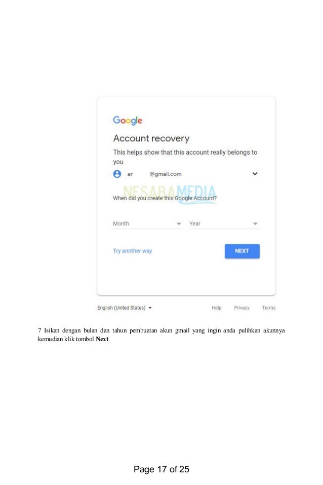 Cara Mengetahui Bulan Dan Tahun Pembuatan Akun Google - Berbagai Tahun