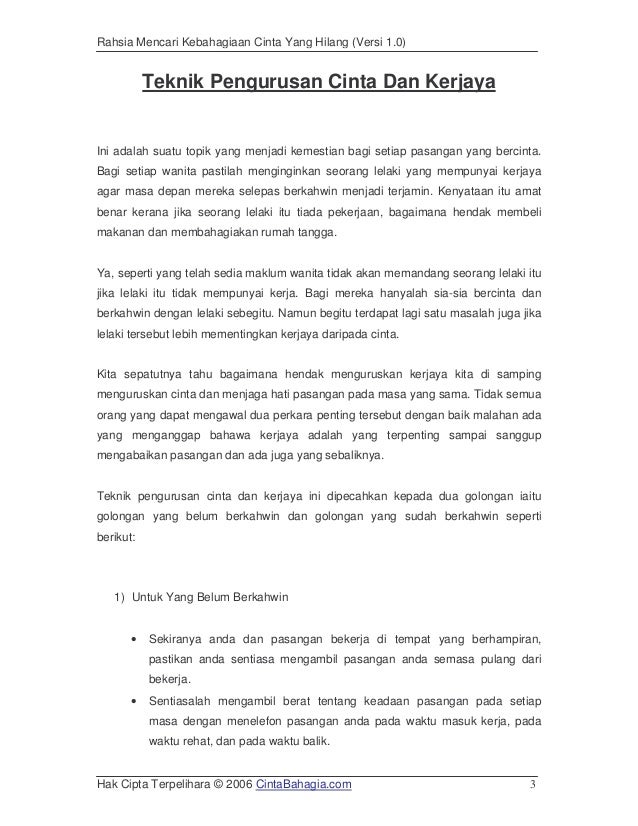 Panduan Cinta Bahagia Panduan Cinta Bahagia