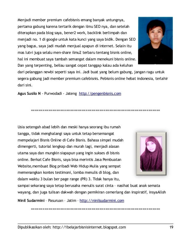 Panduan Dasar Bisnis Online