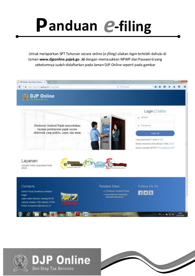 Panduan efiling SPT Tahunan Elektronik