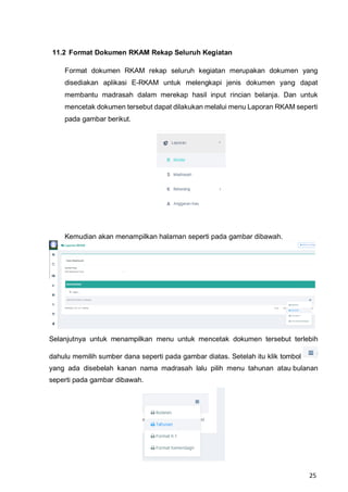 Contoh Rkam Panduan e rkam (madrasah)(2) | PDF