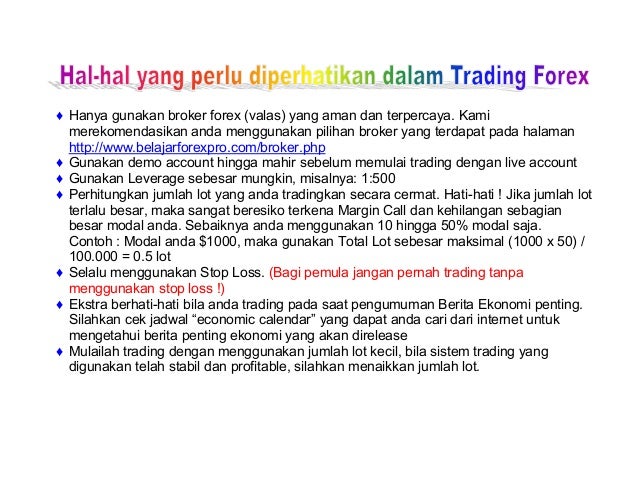 Panduan forex